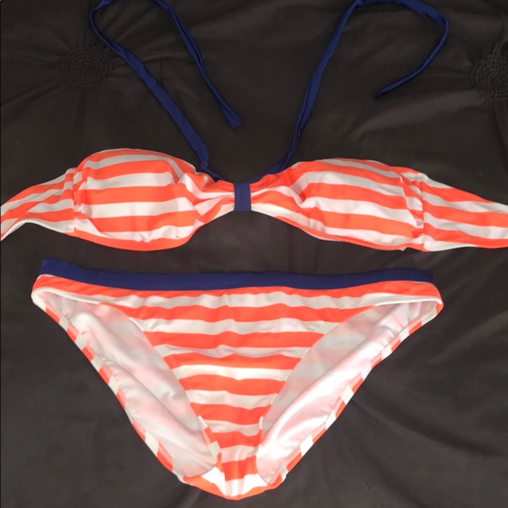 Old navy striped bikini (never worn)